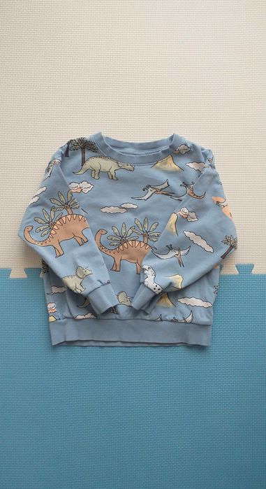 Bluza w dinozaury z dinozaurami Lindex 104-110