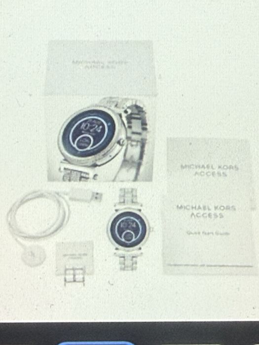 Smartwatch Michael Kors Acess Prateado MKT5024