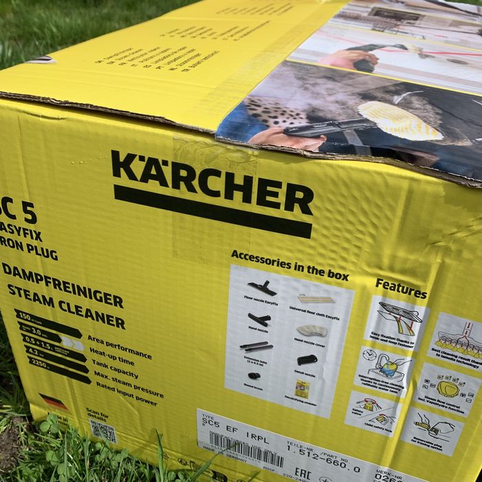 Karcher sc4 easyfix Немец пароочиститель пароочисник sc5