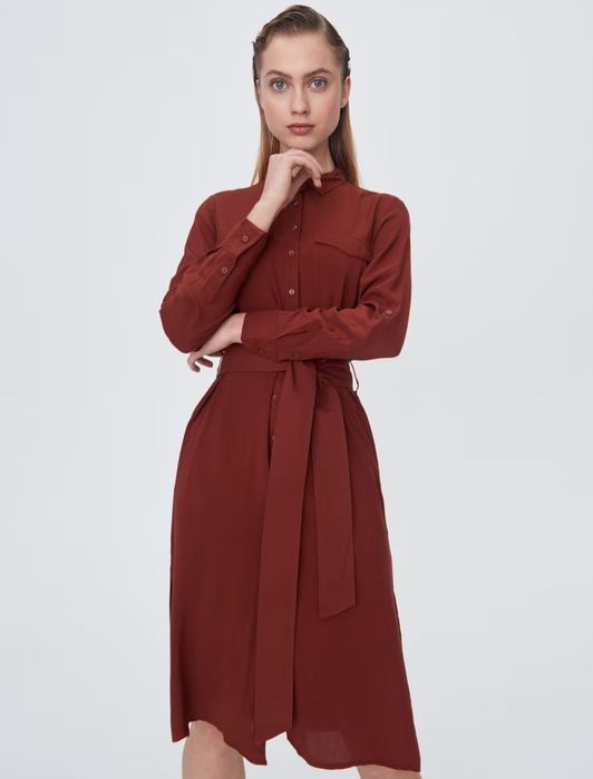 Нова! сукня-сорочка Sinsay, розмір М, 100% ВІСКОЗА