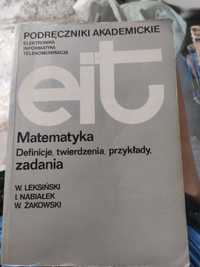 Podręczniki akademickie EIT Matematyka