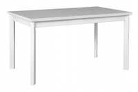 Stół drewniany ARMANDO, biały stół do salonu jadalni - Transport [MW]