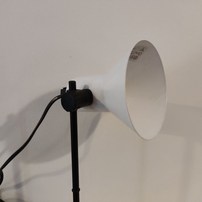 Pequeno candeeiro branco "Veneta Lumi" - Vintage Space Age 70´s