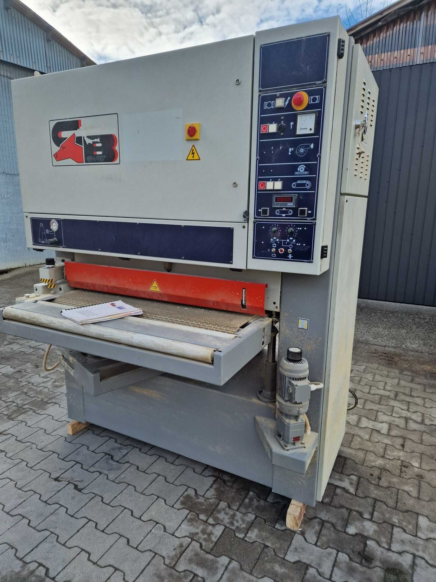 Szlifierka szerokotaśmowa 110 cm dwie taśmy CB 11 kw stan BDB jak SCM