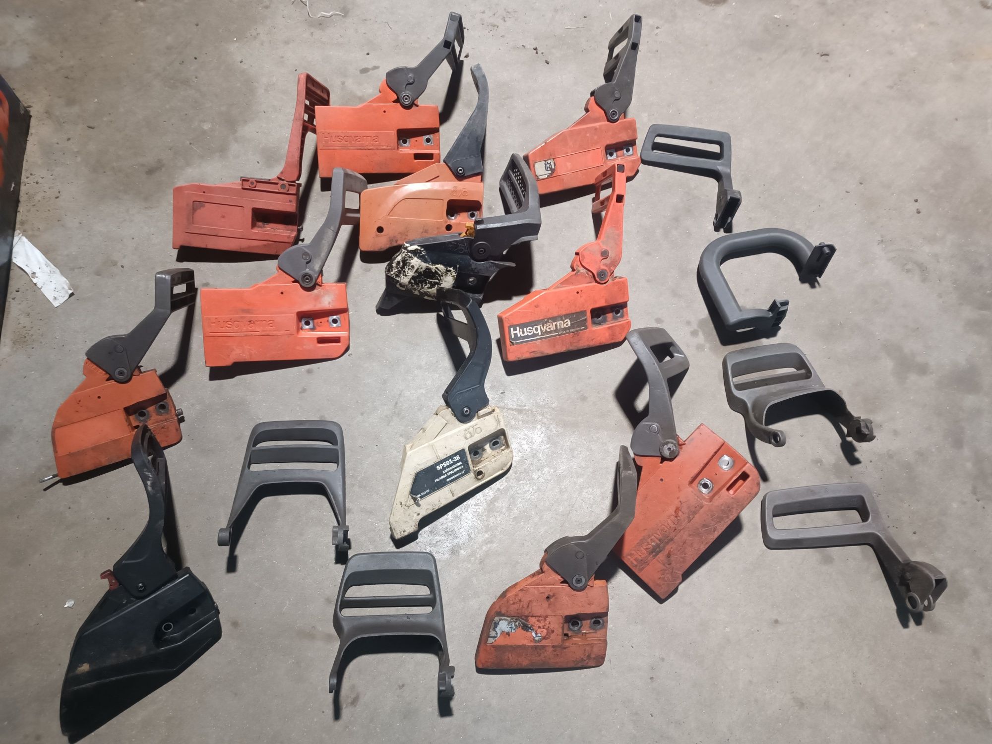 Hamulec dźwignia hamulca piła Husqvarna Stihl osłona