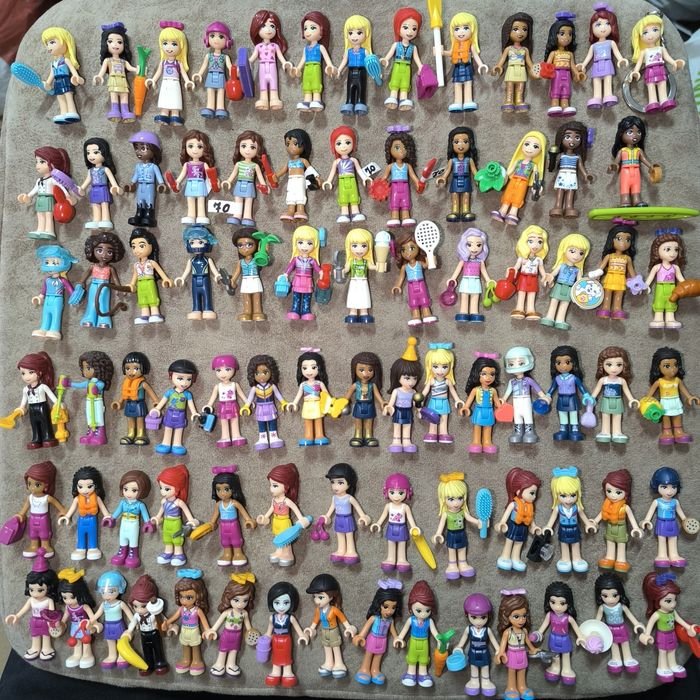 Фігурки Лего Сити Lego City Friends человечки фигурки минифигурки