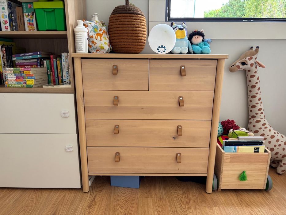 BJÖRKSNÄS comoda 5 gavetas ikea