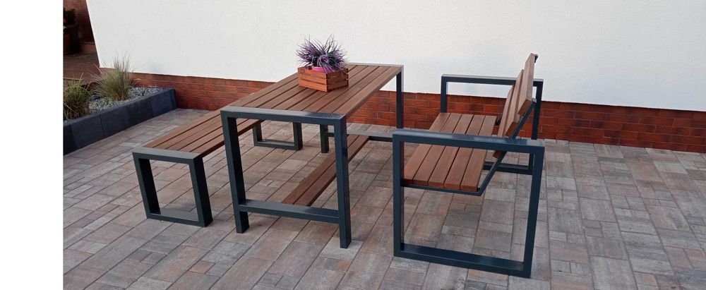 Nowe meble ogrodowe olchowe Meble metalowe Wyprzedaż LOFT
