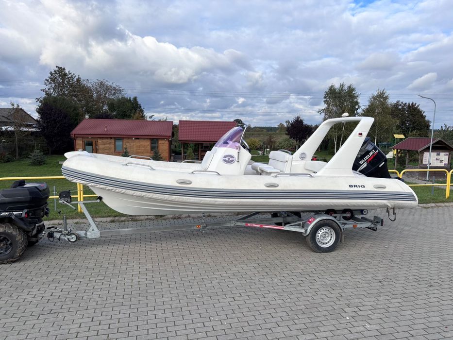 Rib Brig Eagle 645 Ponton Suzuki 175 KM Motorówka