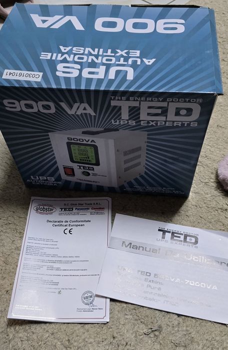 ДБЖ Ted 900 + акумулятор Monbat 100Ah
