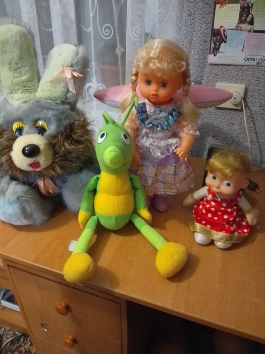 Іграшки б/у м'які