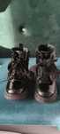 Buciki buty lakierowane botki nelli blu czarne 28