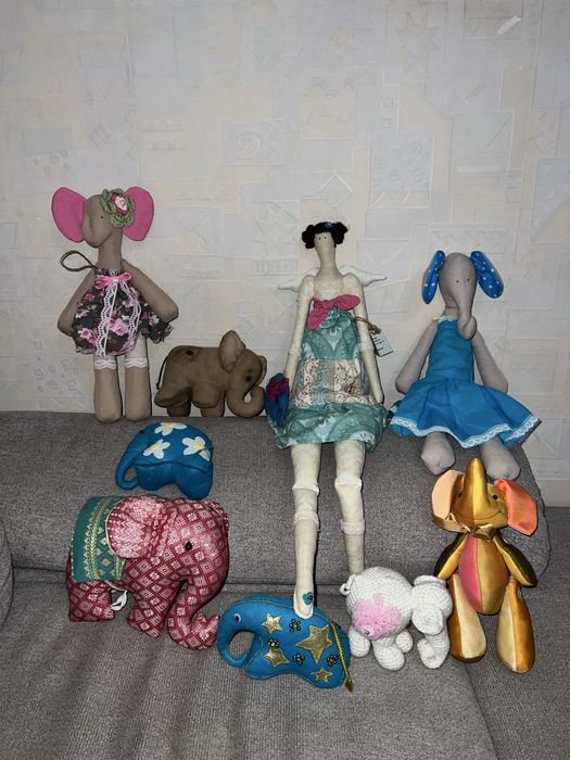 Слон. Слоники. Ручная работа.