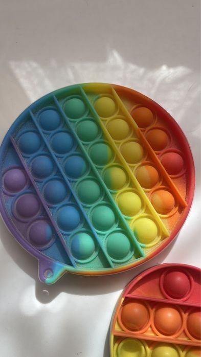 Очки виртуальная реальность 3Д игрушка поп ит сердечко