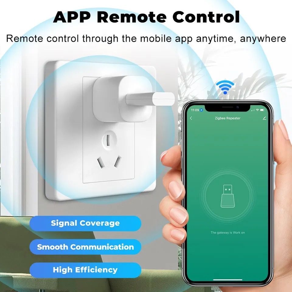 Репітер ZigBee повторювач - посилювач сигналу Tuya Smart Life (ZigBee)