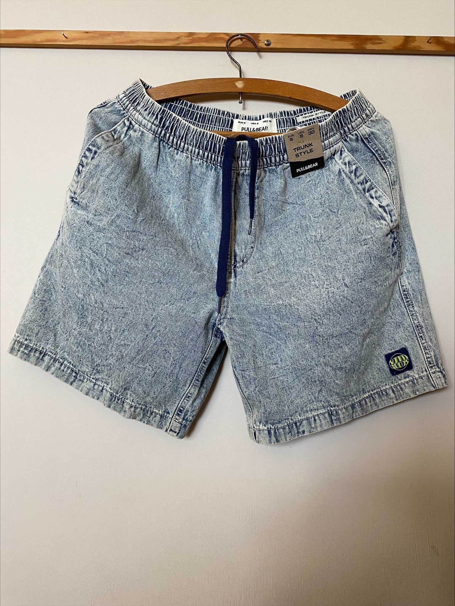 Nowe z metkami spodenki jeansowe PULL&BEAR - S - OKAZJA