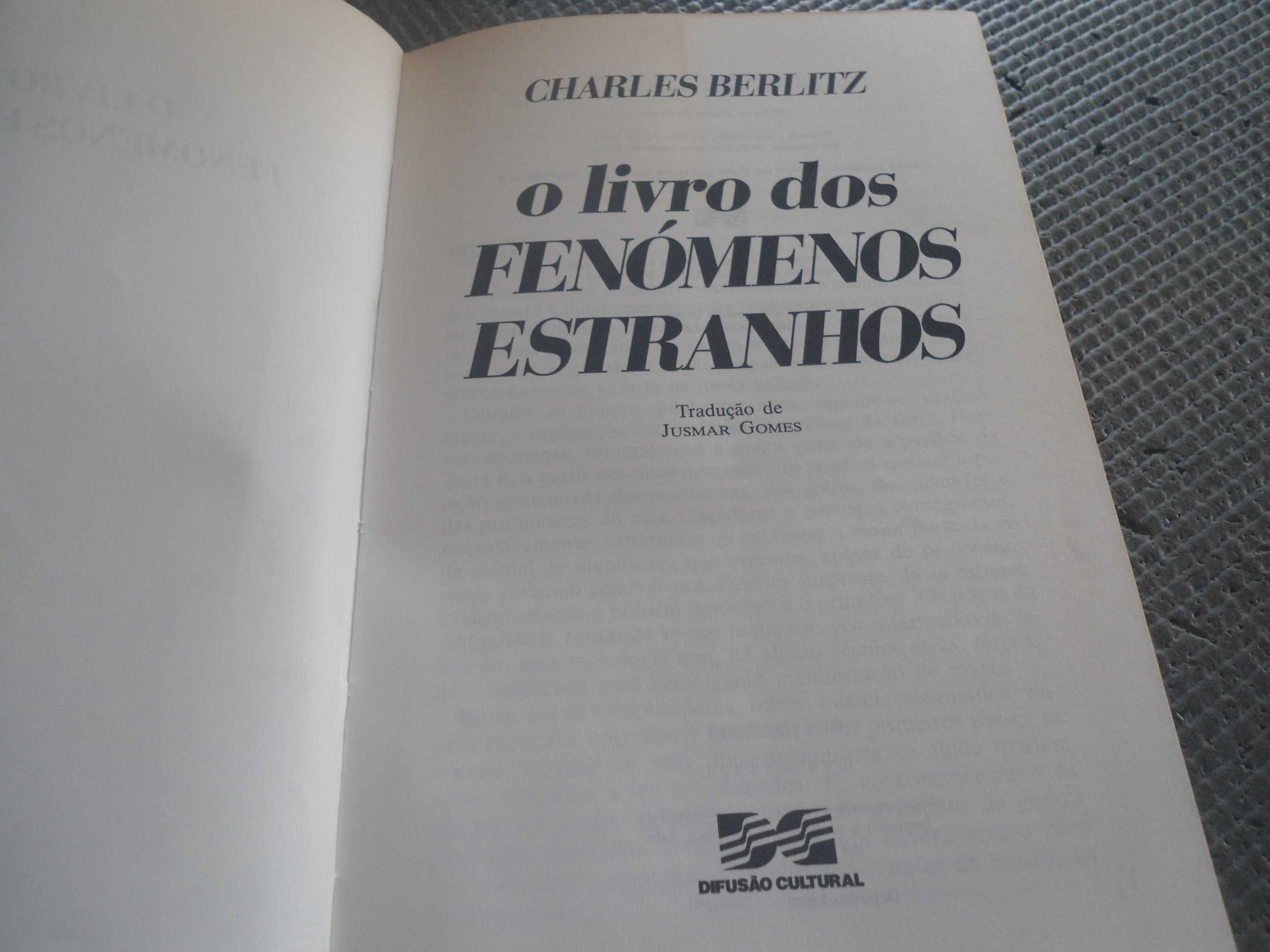 O livro dos Fenómenos estranhos de Charles Berlitz