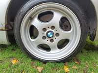 Felgi aluminiowe 17" BMW E46, 5x120 z oponami letnimi w bdb stanie