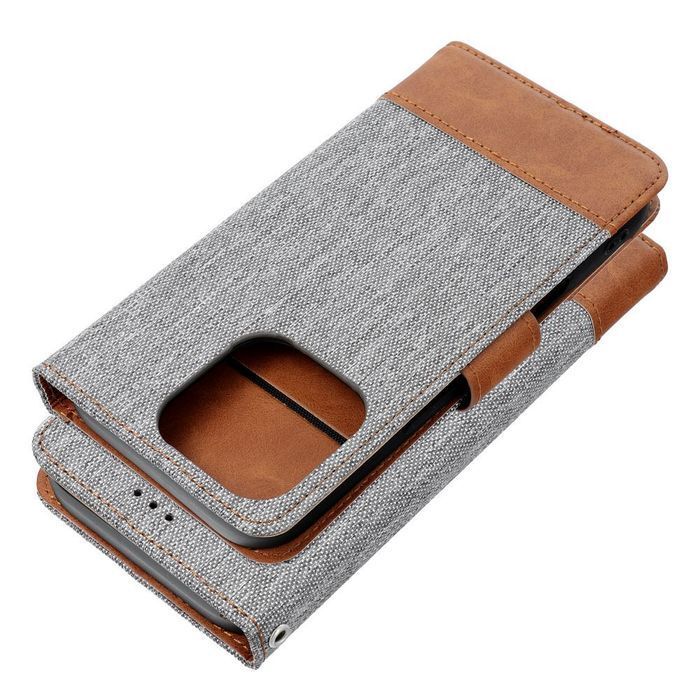 Kabura JEANS Book do IPHONE 16 Pro Max szary