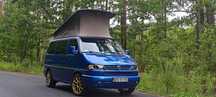 Volkswagen California Westfalia 2.8 VR6 LPG ISOFIX obrotowe fotele 7os podnoszony dach