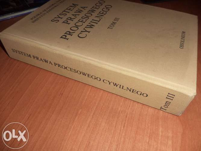 System Prawa Procesowego Cywilnego Tom 3 Ossolineum