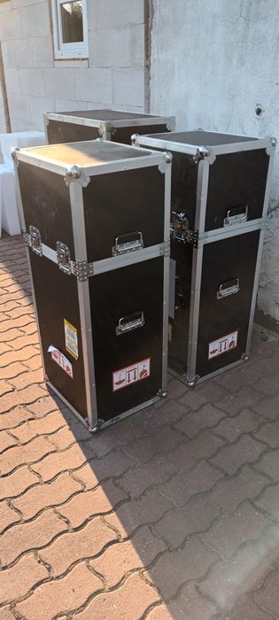 Skrzynki, case, walizk transportowe 3 szt