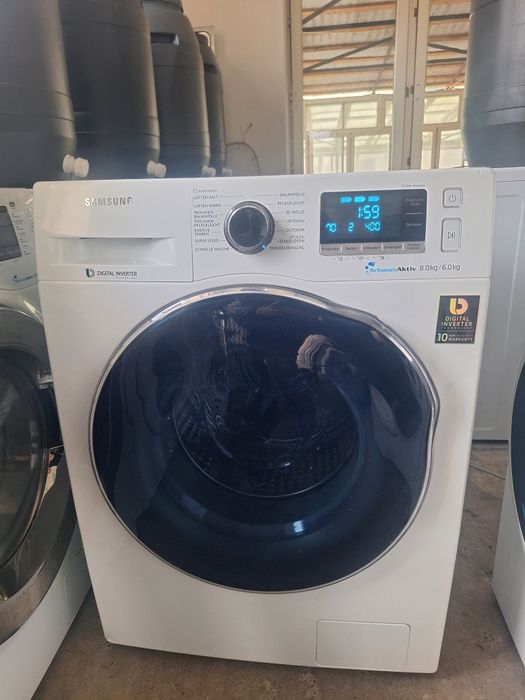 Пральна машина з баком 9 кг Samsung inverter