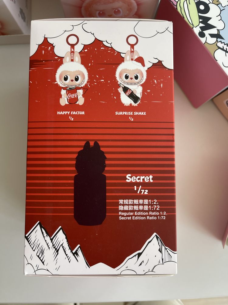 100% Оригінал! Pop Mart The Monsters Labubu Coca Cola Series Blind Box