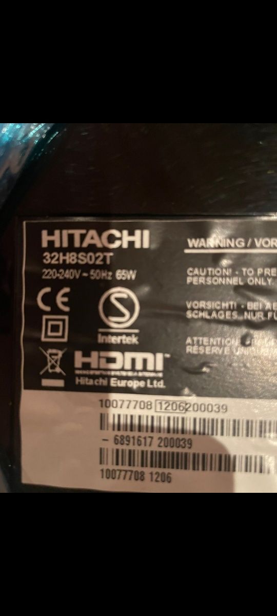 Телевізор Hitachi 32.самовивіз дешевше