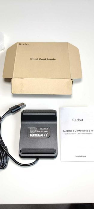 Recbot Smart Card Reader *12 – czytnik kart stykowych i NFC/USB