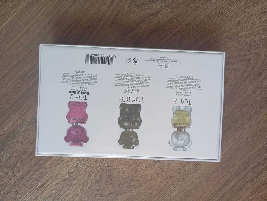 Zestaw prezentowy perfum Moschino - 3 zapachy po 30 ml, promocja