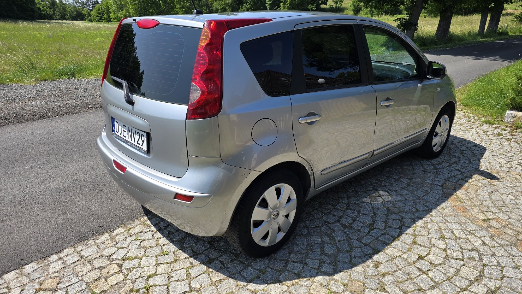 Zadbany Nissan Note 2007r. 1.4 benzyna, klimatyzacja