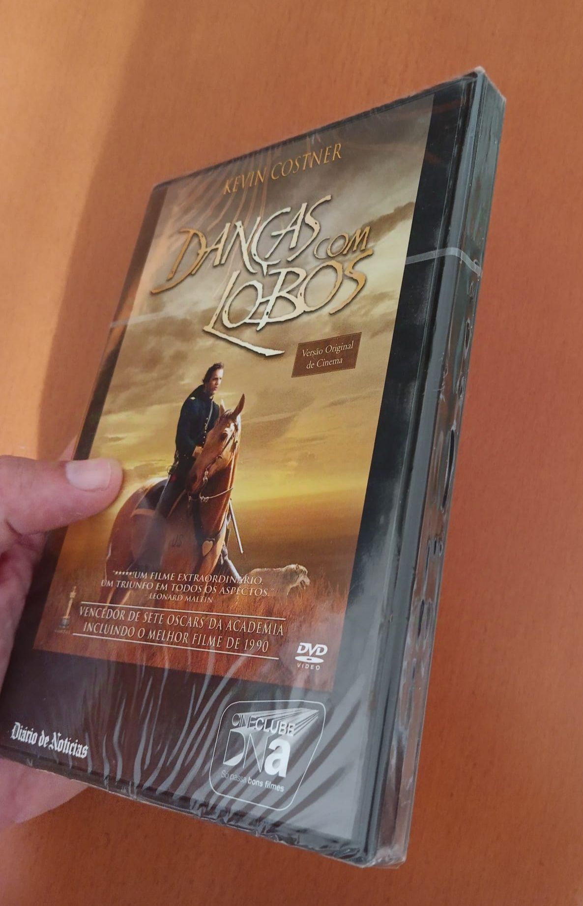 DVD dança com lobos ( novo plastificado)