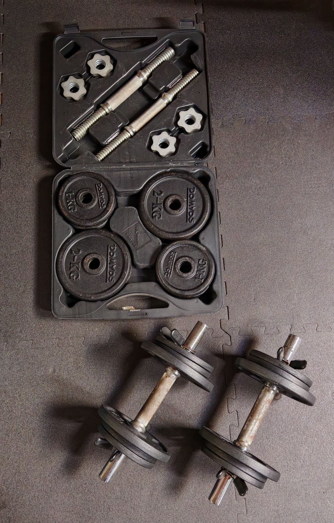 Halteres musculação