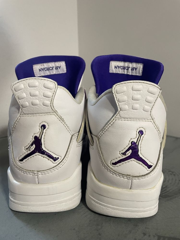 Jordan 4 metalic purple