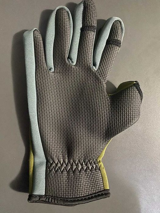 Перчатки спиннингиста неопреновые Rumpol (Польша) с откидными пальцами