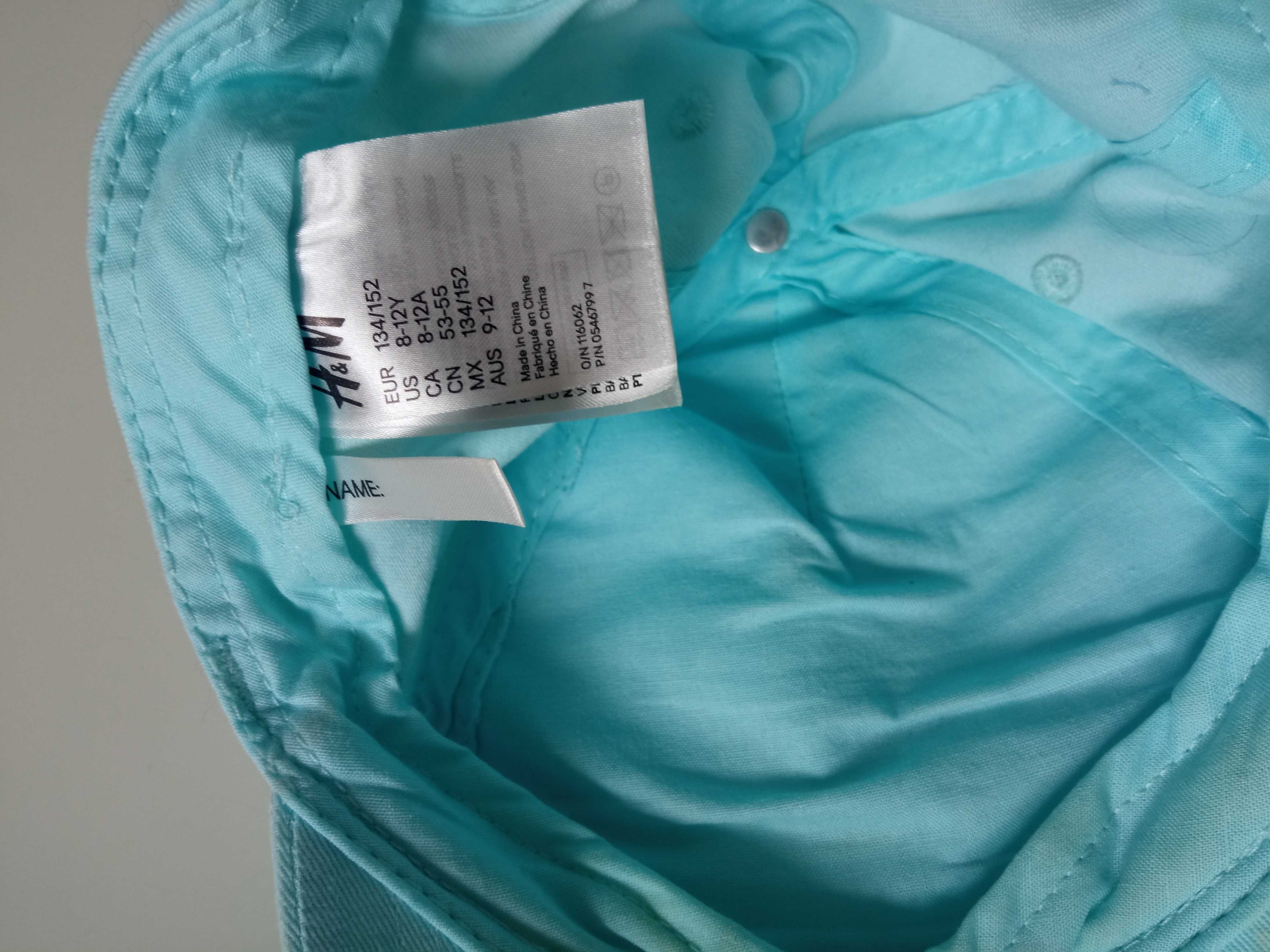H&M czapka z daszkiem młodzieżowa r 134/152