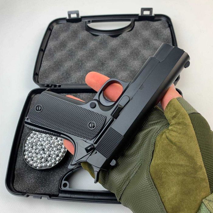 Іграшковий металевий пістолет Colt Кольт 1911 дитячий залізний