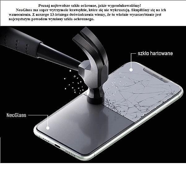 Szkło kompozytowe 3mk NeoGlass™ na iPhone Xr