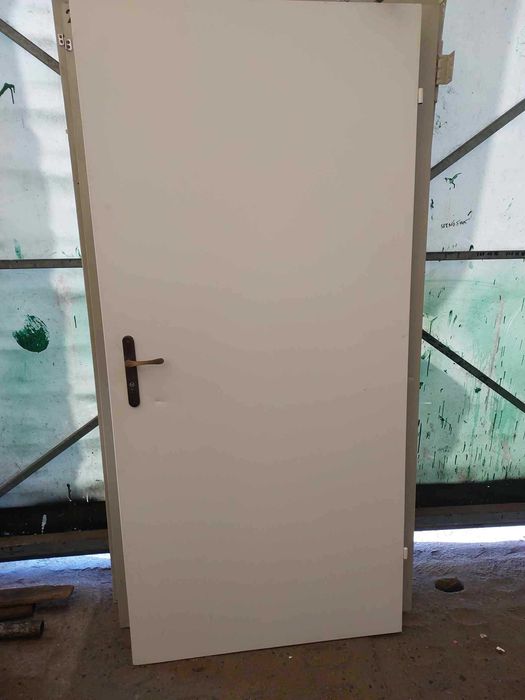 Drzwi metalowe pożarowe ościeżnica 0,5-0,9-1,25m futryna komórka