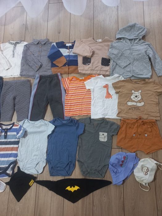 Paka ubrań dla chłopca 74-80cm