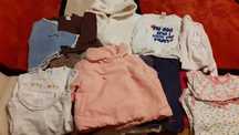 Lote 14 peças bebé menina