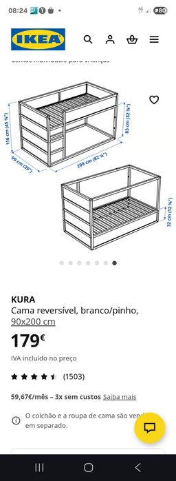 Cama para criança