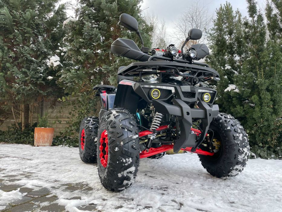 QUAD 150 Pelikan RUGBY NAJMOCNIEJSZY Ledy Hak Raty Dostawa Duże Koła