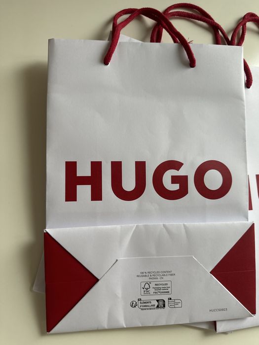 Hugo torebka prezentowa papierowa 30/22