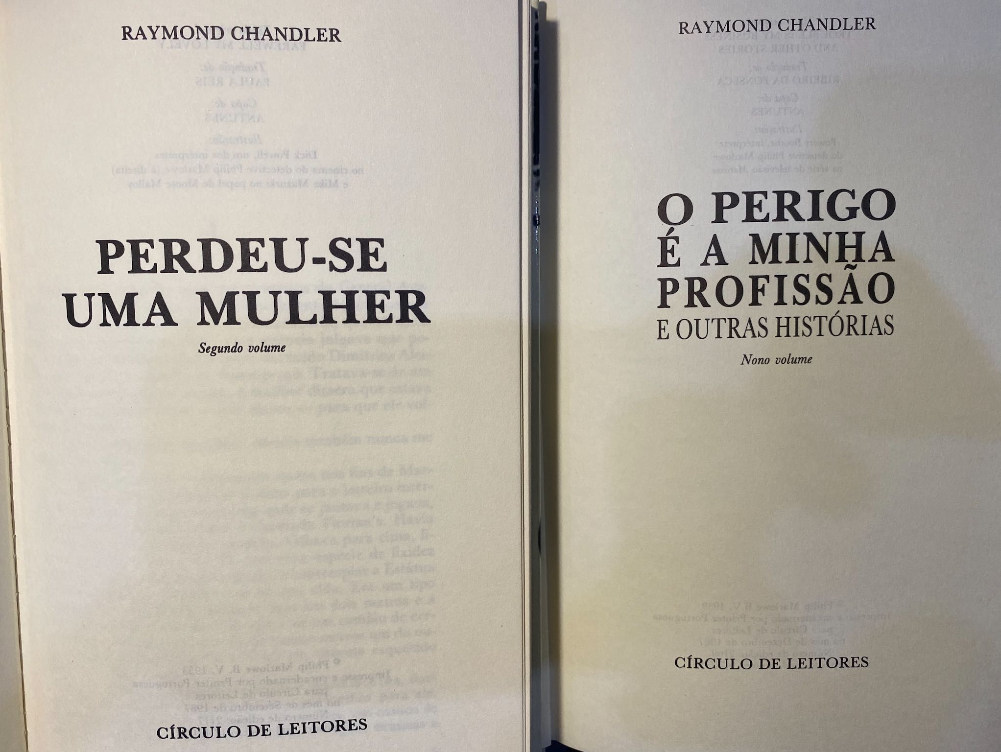 Raymond Chandler. Obras completas. 9 Livros