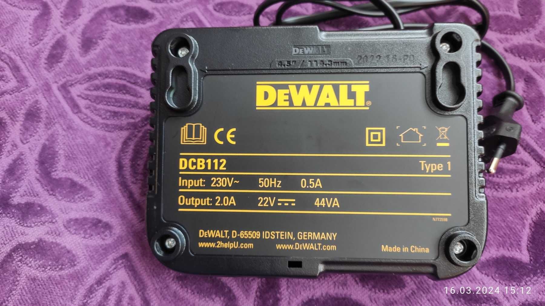 Шуруповерт акумуляторний DeWalt DCD777S2T