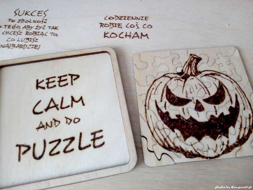 puzzle podkładka pod kubek Halloween 25el REMAZEN