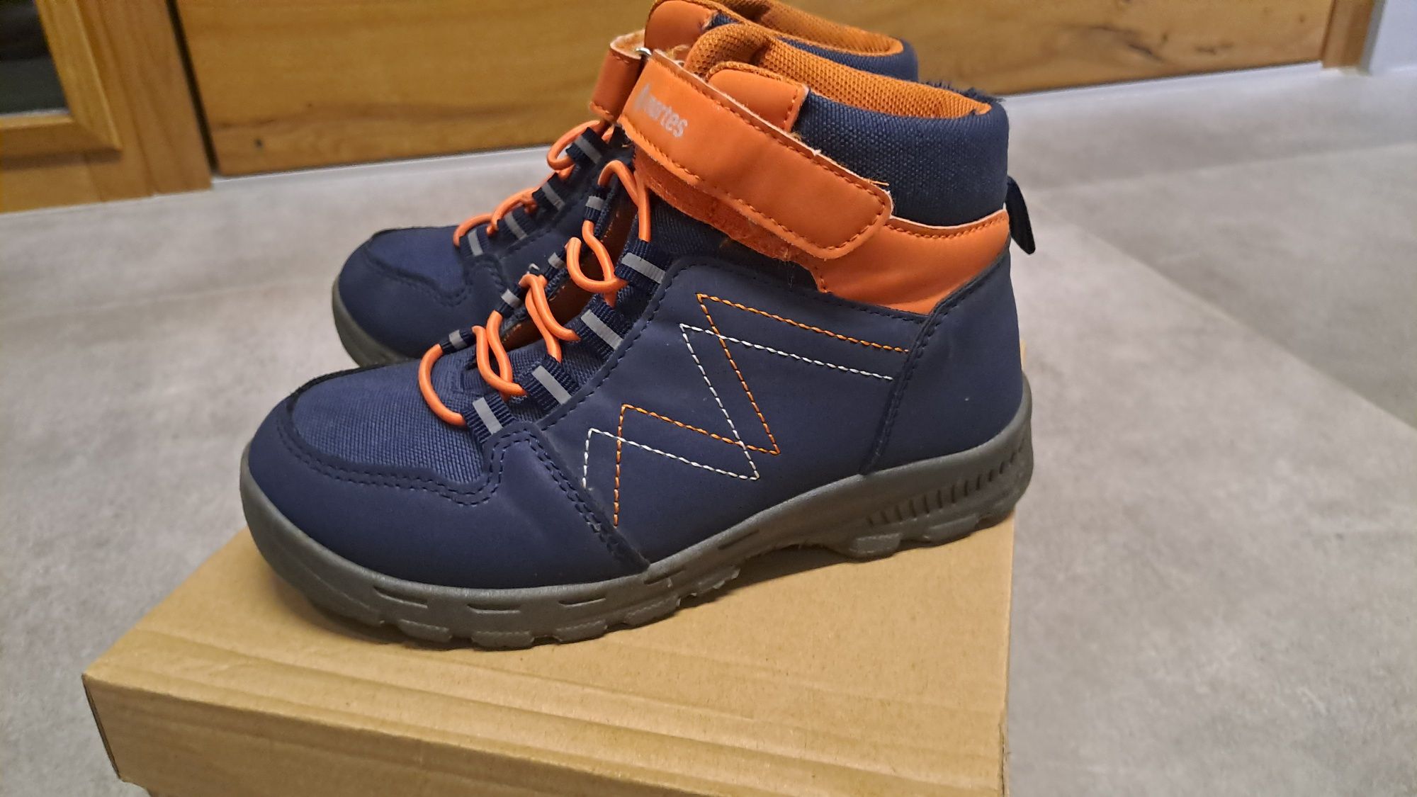 Motse mid jr buty trekkingowe martes 30 granatowe