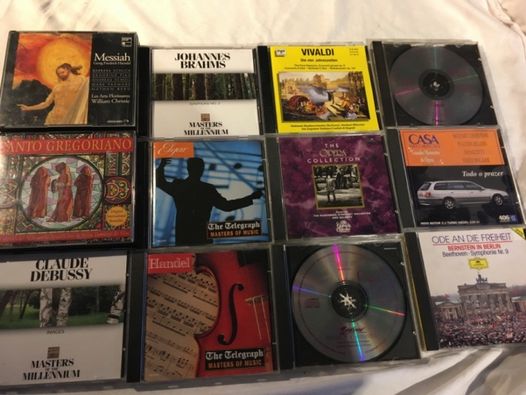 LOTE colecção de 35 CDs de música clássica